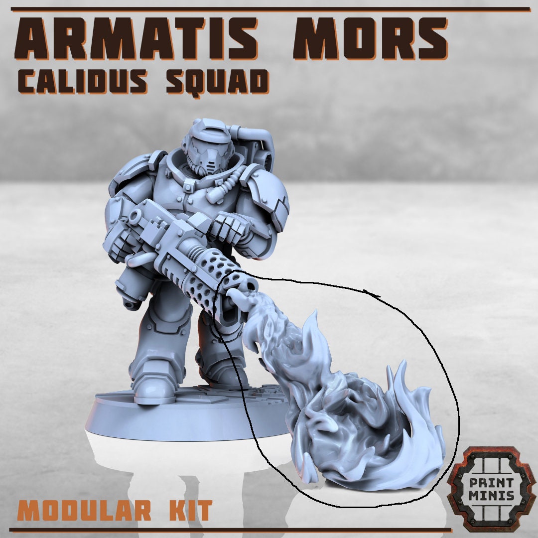 Armatis Marines - x3 Flame Effects