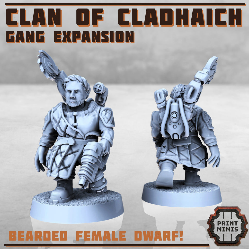 Image of the set of Clan of Cladhaich - x7 Mineral Gang Expansion - by Seaside Crow