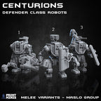 Image of the set of Maslo Group - 1x Defender Centurion - by Seaside Crow