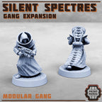 Image of the set of Silent Spectres - 8x Gang Expansion 1 - by Seaside Crow