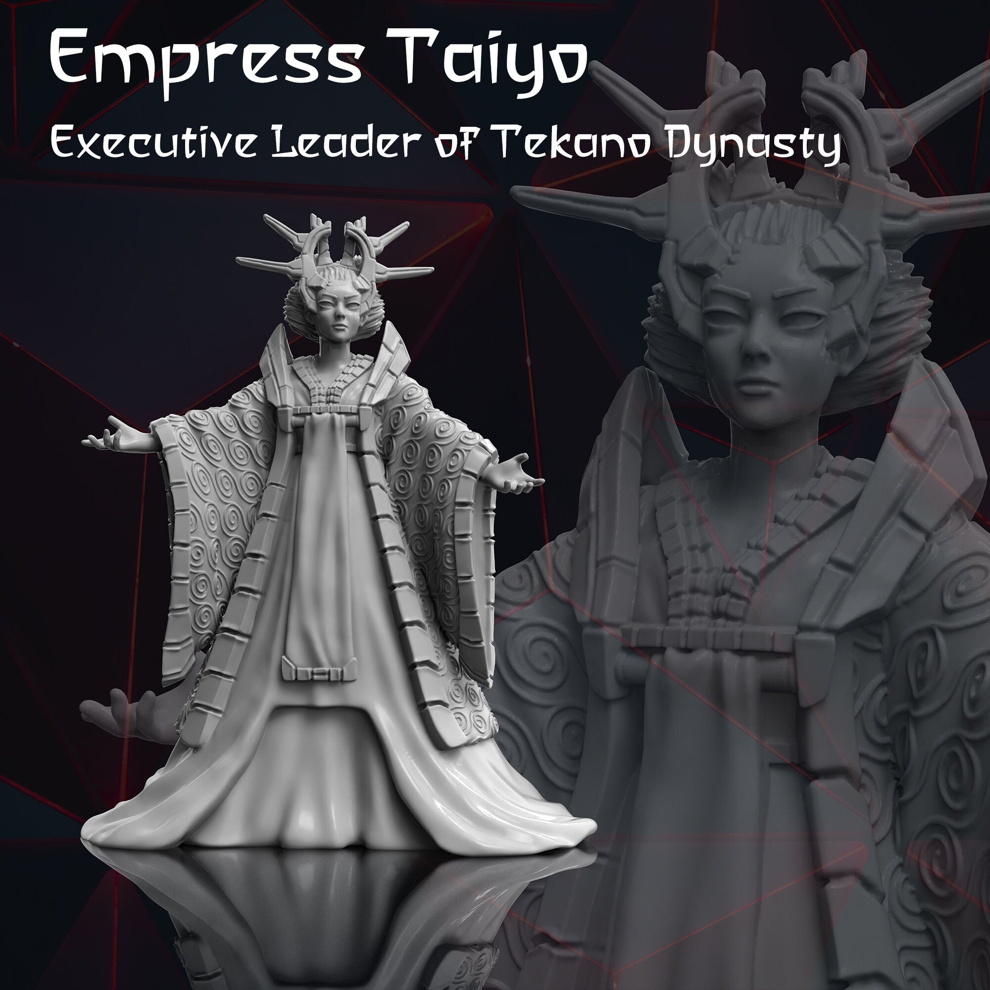 Image of the set of Tekano Dynasty - The Empress - by Seaside Crow