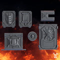 Image of the set of Aeternum Wardens - Rhinosorous APC Parts - by Seaside Crow