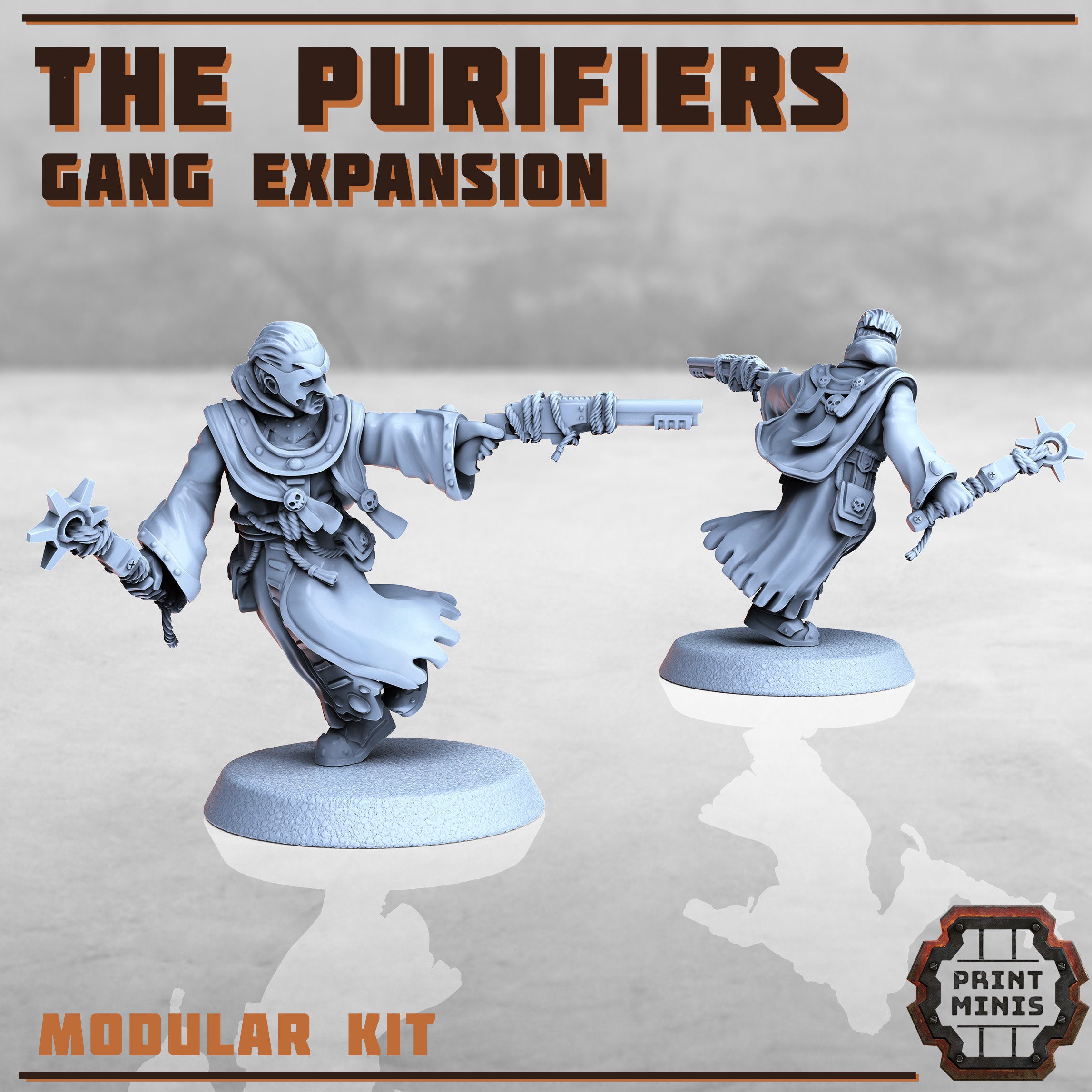 Image of the set of Purifiers - x11 Gang Expansion 1 - by Seaside Crow