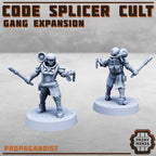 Image of the set of Code Splicer Cult - x11 Cultist Expansion 1 - by Seaside Crow