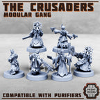 Image of the set of Purifiers  - x6 Crusaders - by Seaside Crow