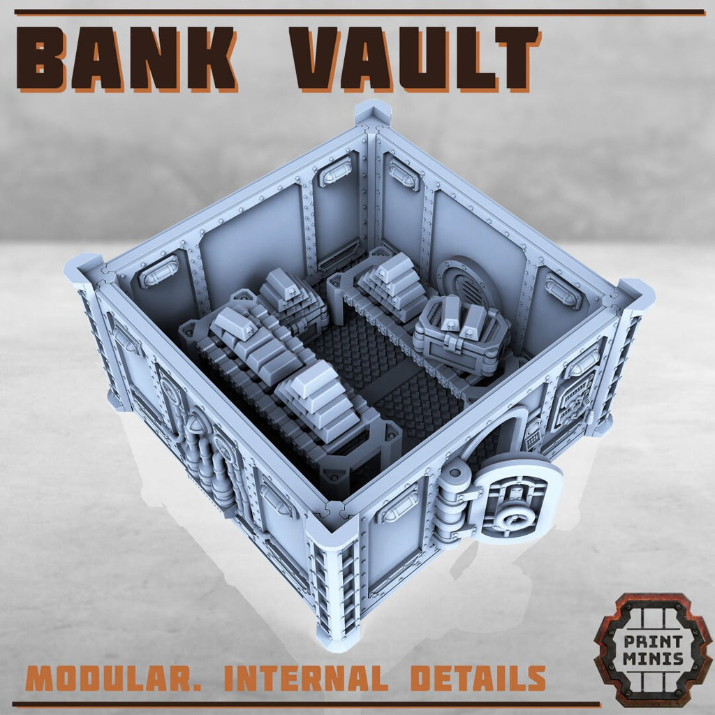 Image of the set of Stack City - Bank Vault - by Seaside Crow