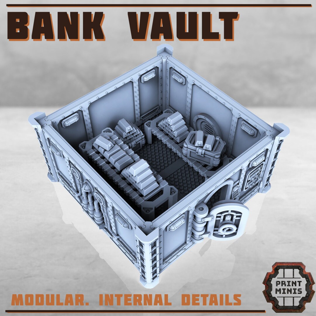 Image of the set of Stack City - Bank Vault - by Seaside Crow