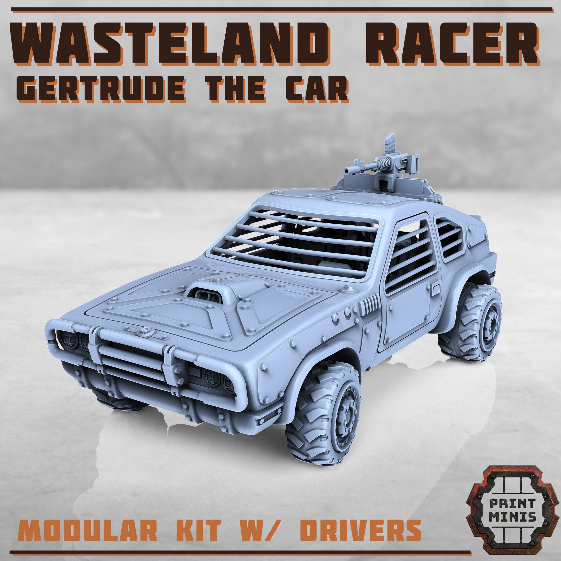 Stack City - Wasteland Race Car