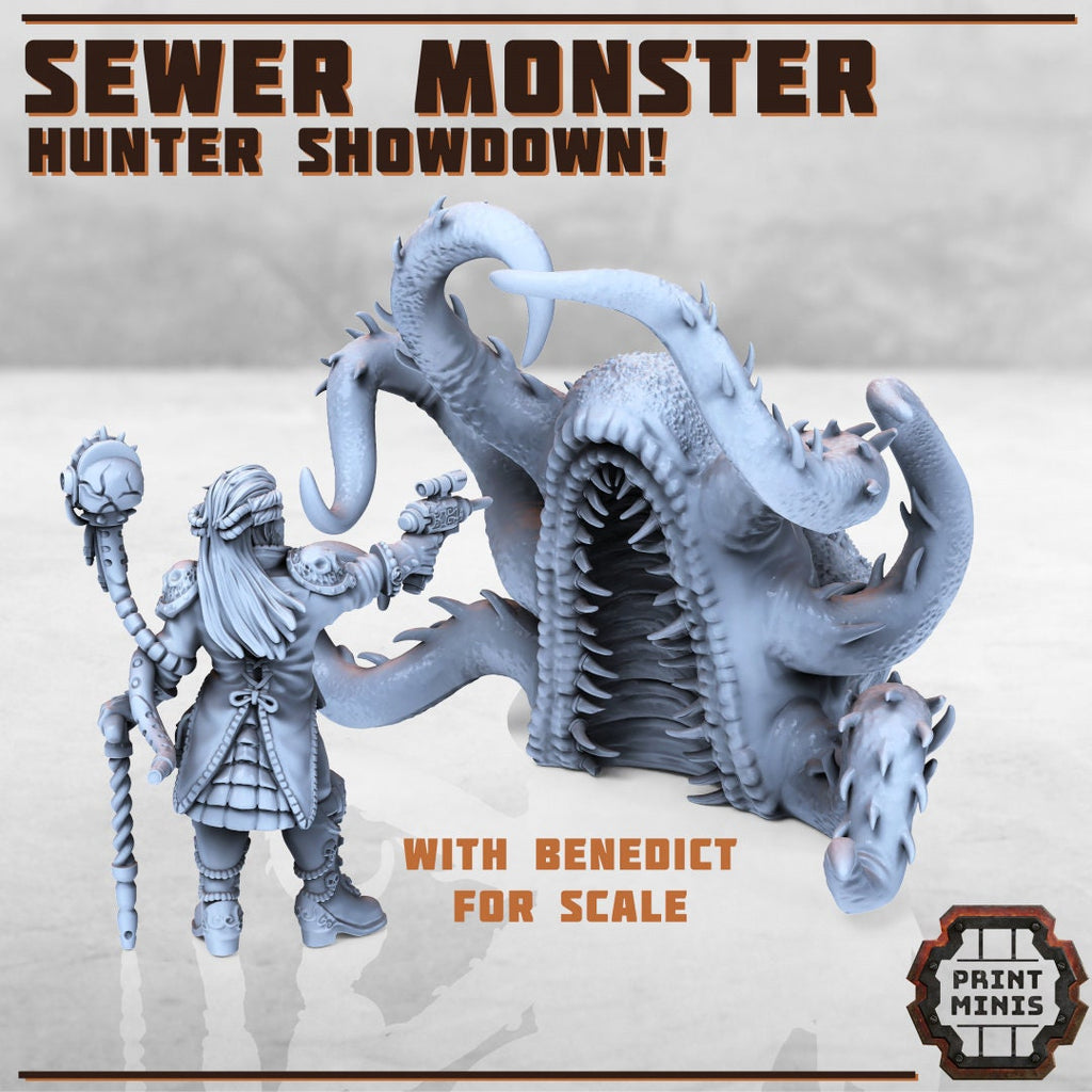 Image of the set of Stack City - Sewer Monster - by Seaside Crow