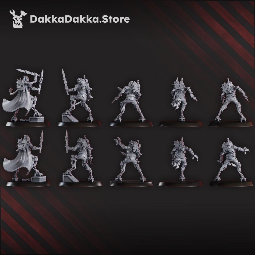 Machine Cult - 5x Persecutor Shredkeens (Pre-Assembled)