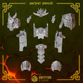 Image of the set of Anvil Wardens - Ancient Armor Upgrade Kit - by Seaside Crow