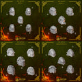 Image of the set of Anvil Wardens - 5x Big Armor Heads & Shoulder Pads - by Seaside Crow