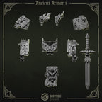 Image of the set of Eternal Pilgrims - Ancient Armor Upgrade Kit - by Seaside Crow