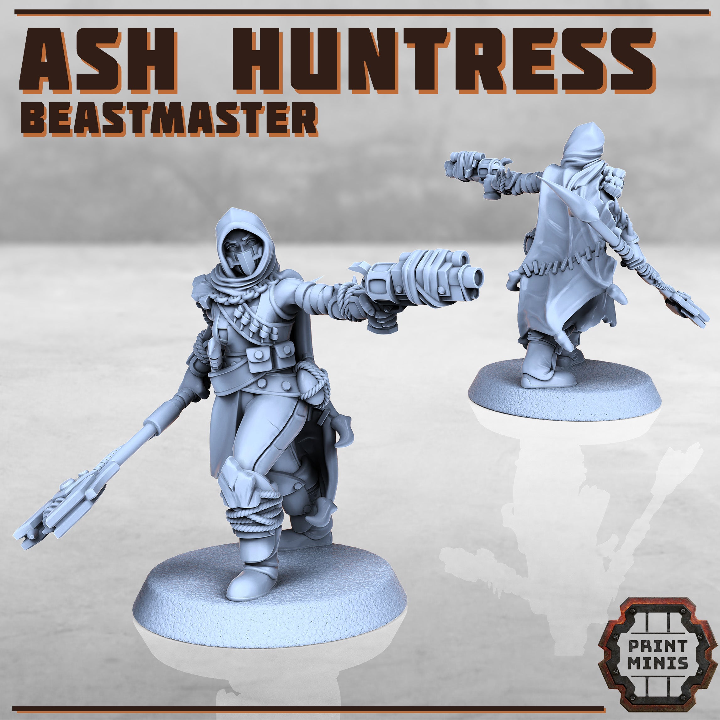 Image of the set of Stack City - Ash Huntress and Zulbatus - by Seaside Crow