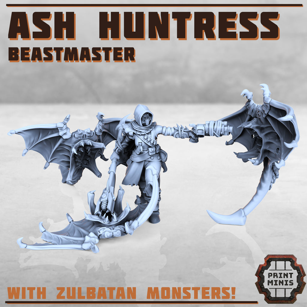 Image of the set of Stack City - Ash Huntress and Zulbatus - by Seaside Crow