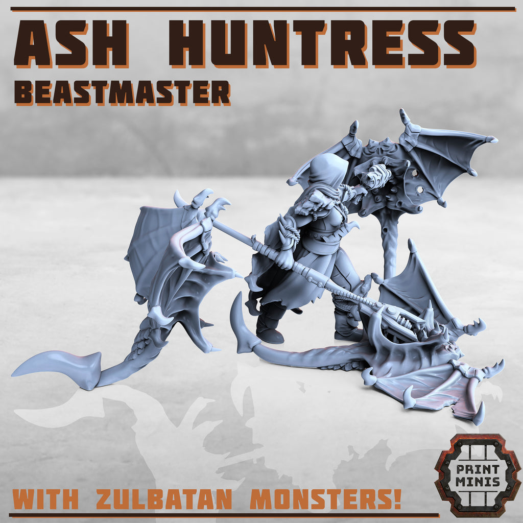 Image of the set of Stack City - Ash Huntress and Zulbatus - by Seaside Crow