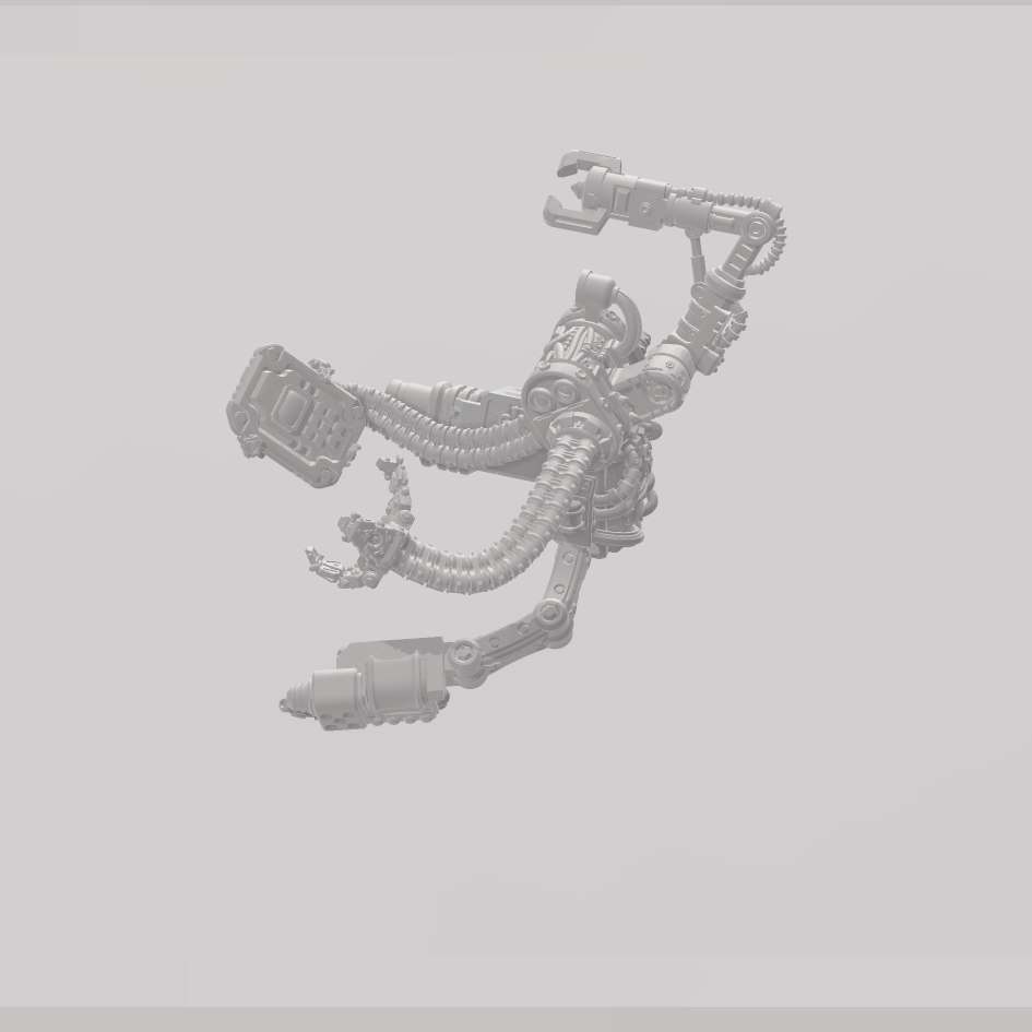 Grimdark Bits -  Mechanical Marine Backpack