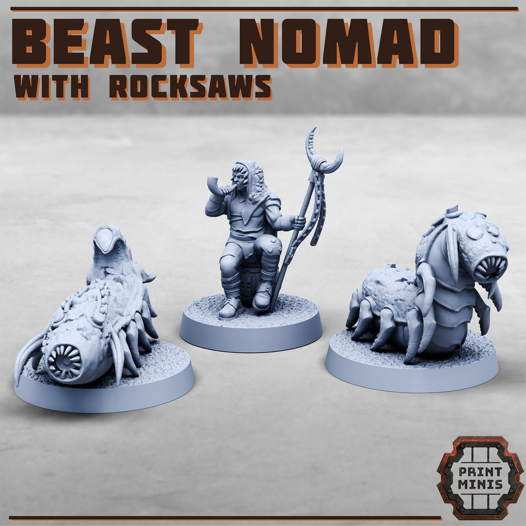 Image of the set of Stack City - Beast Nomad & Rocksaws - by Seaside Crow