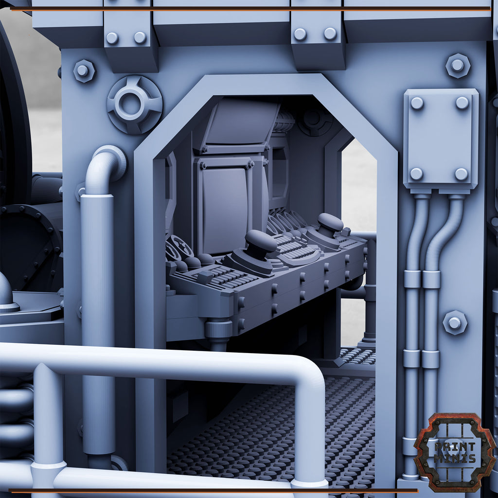 Image of the set of Iron Brawlers - Bedrock Strip Miner - by Seaside Crow