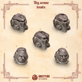 Crimson Lords - 5x Destroyer Heads