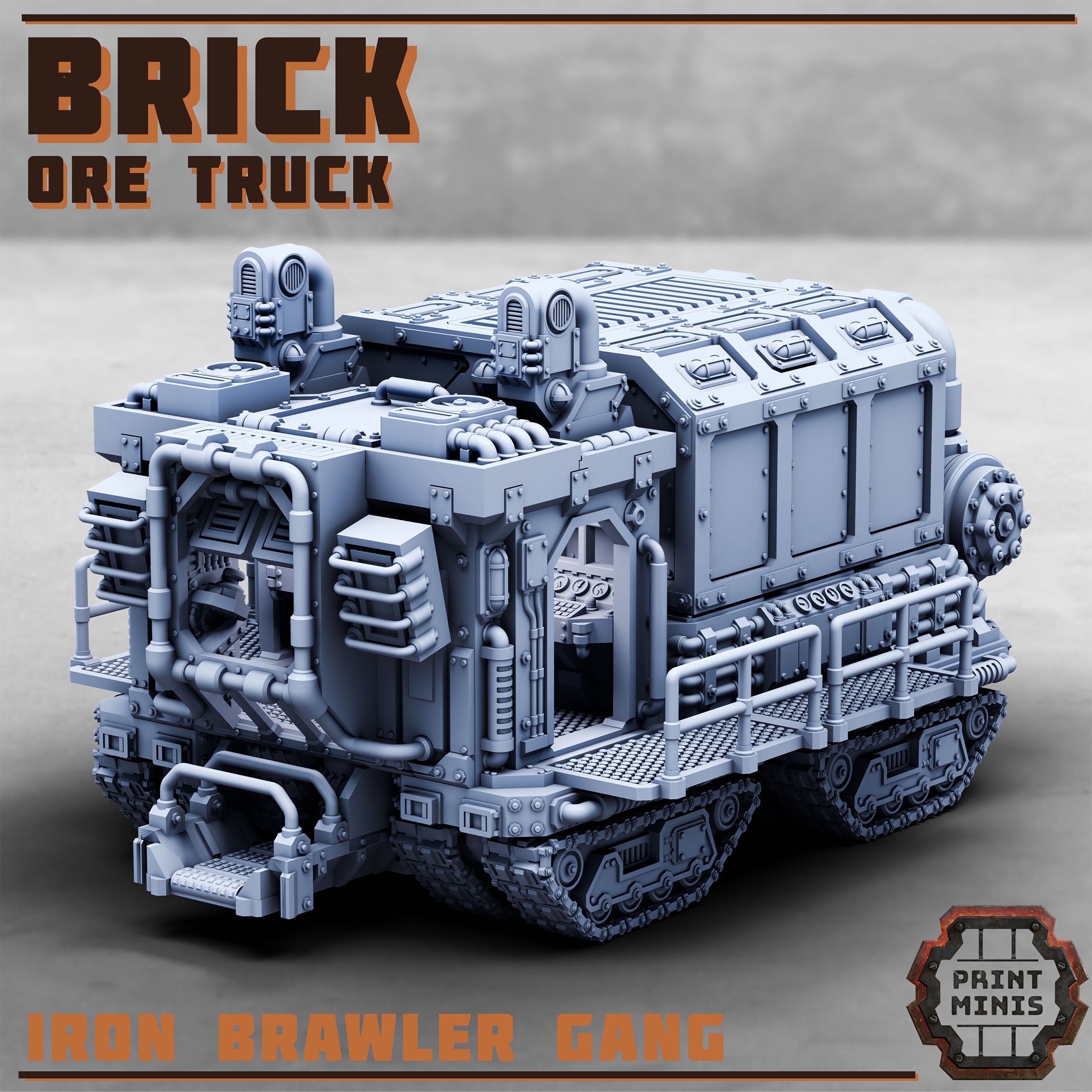 Image of the set of Iron Brawlers - Ore Truck - by Seaside Crow