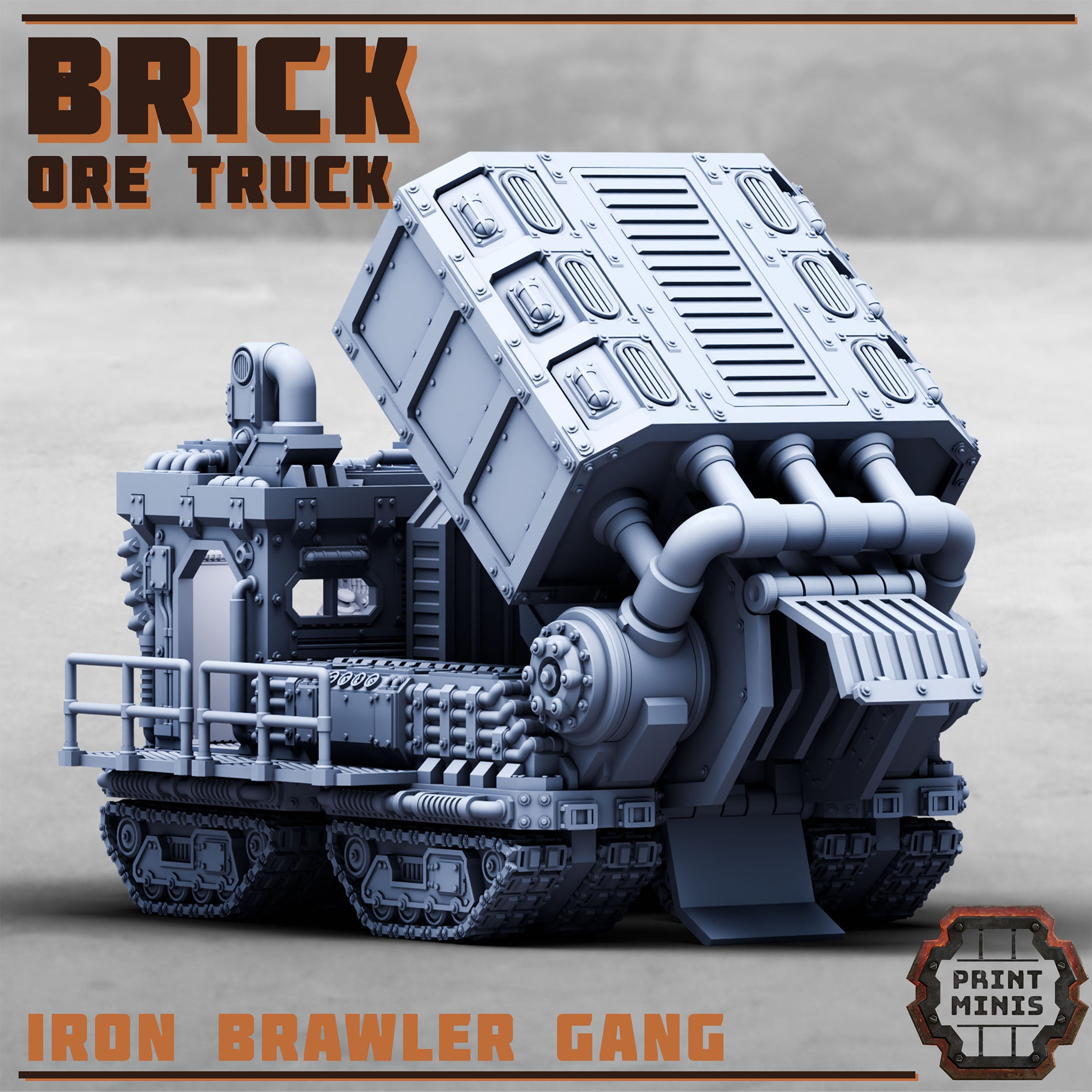 Image of the set of Iron Brawlers - Ore Truck - by Seaside Crow