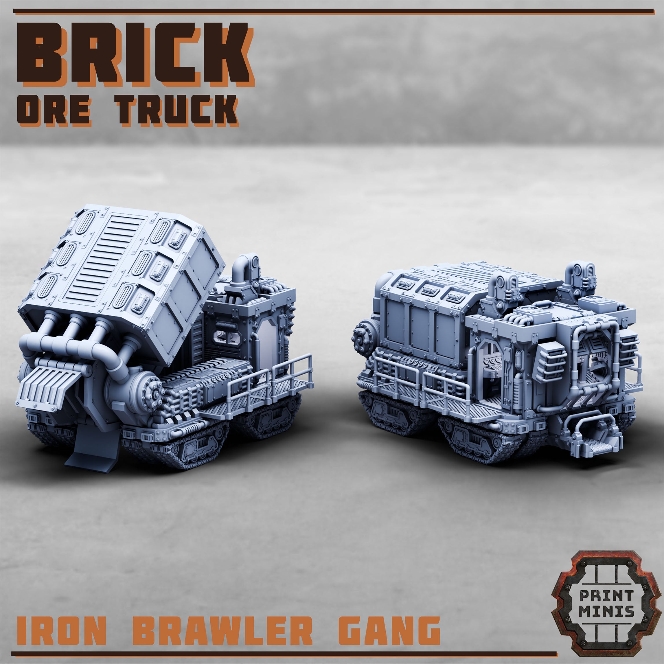 Image of the set of Iron Brawlers - Ore Truck - by Seaside Crow