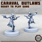 Jester ganger running with two pistols