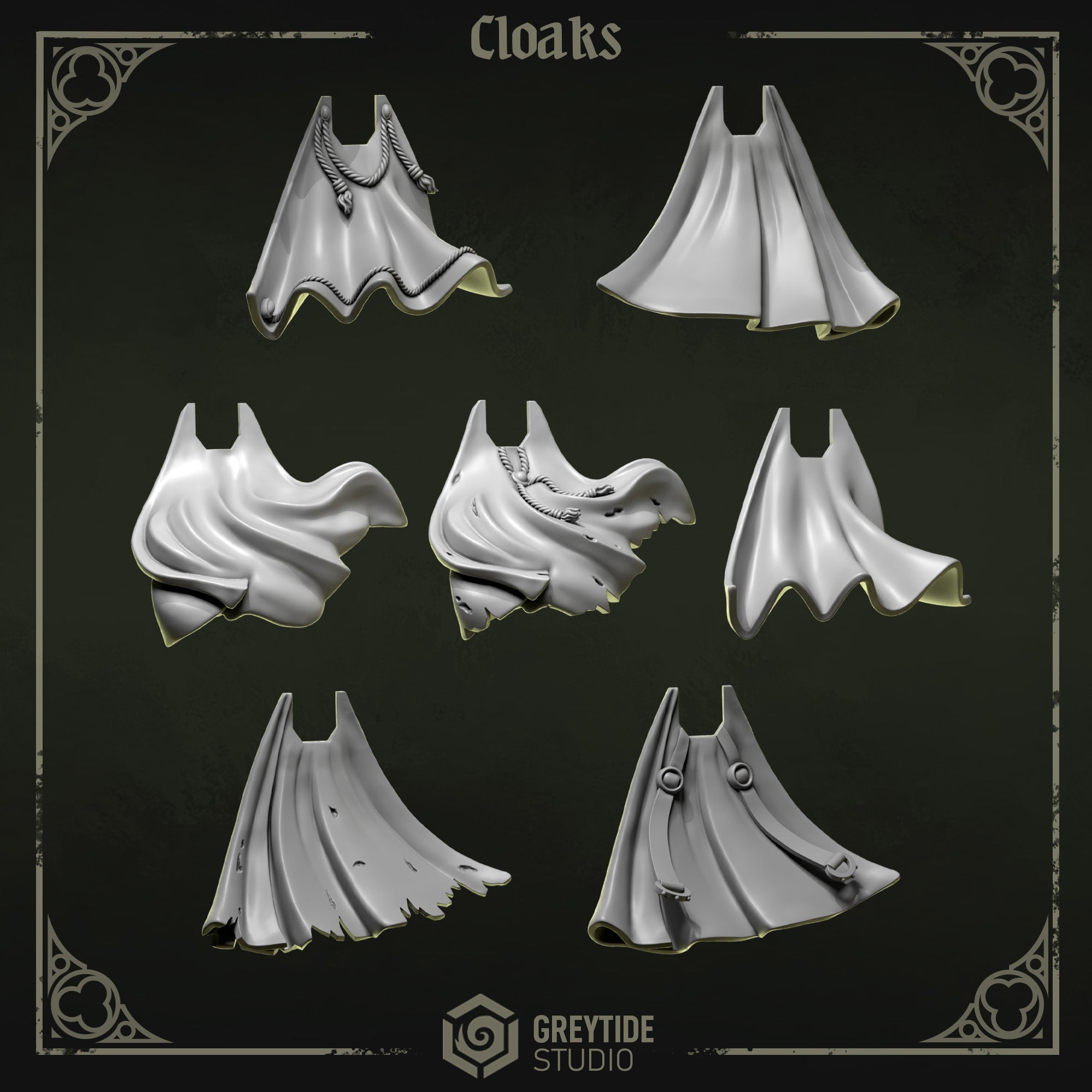 Eternal Pilgrims - 7x Cloaks
