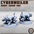 Image of the set of Stack City - Cyberweiler Hound - by Seaside Crow