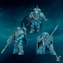 Image of the set of Scylla Legion - 3x Dragon Hunter Snipers - by Seaside Crow