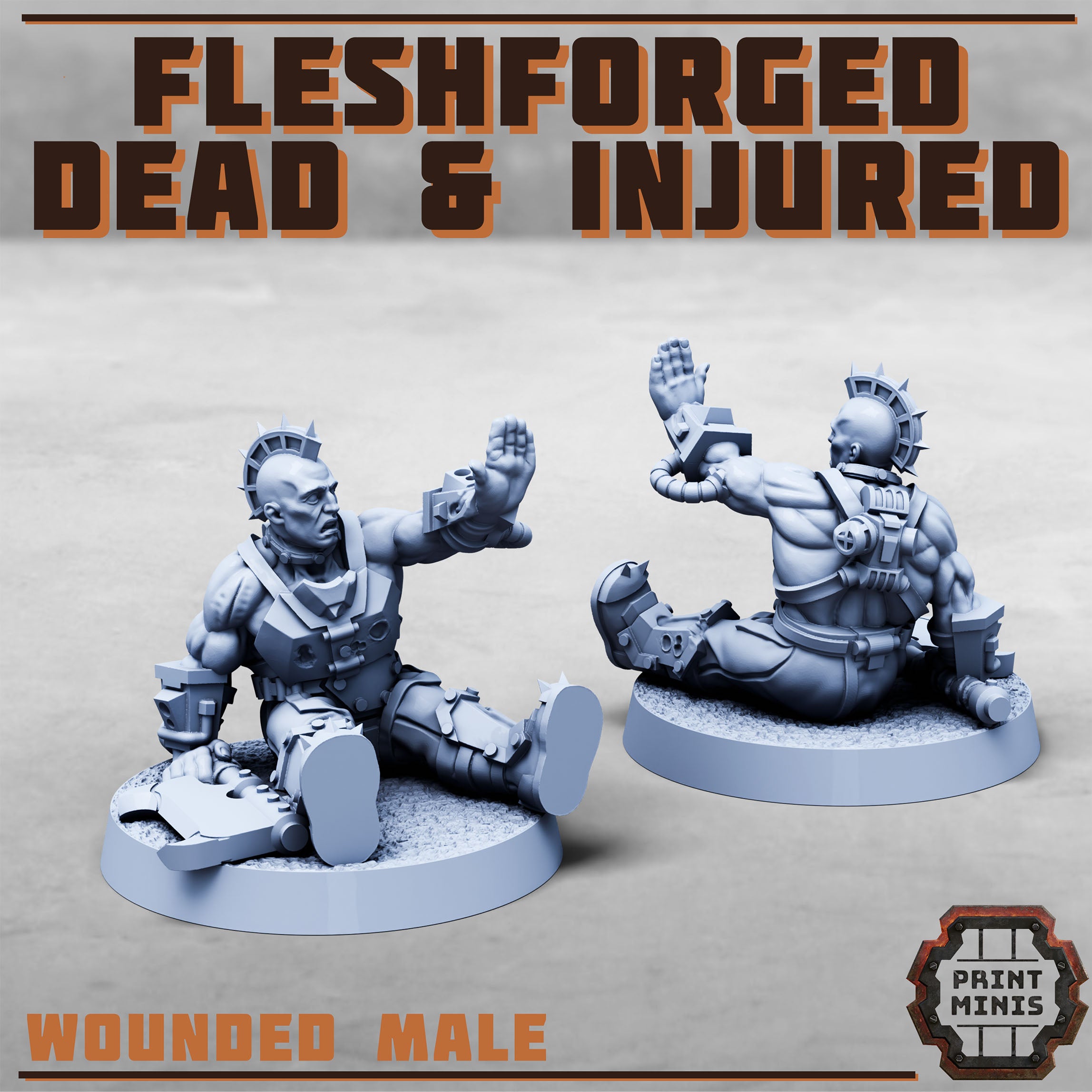 Fleshforged Gang - 8x Dead and Injured