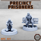 Image of the set of Stack City - Precinct Prisoners (x4) - by Seaside Crow