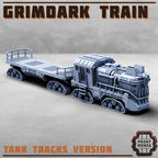 Image of the set of Stack City - Grimdark Train - by Seaside Crow