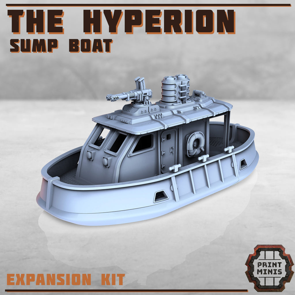 Stack City - Sump Gun Boat (modular!)