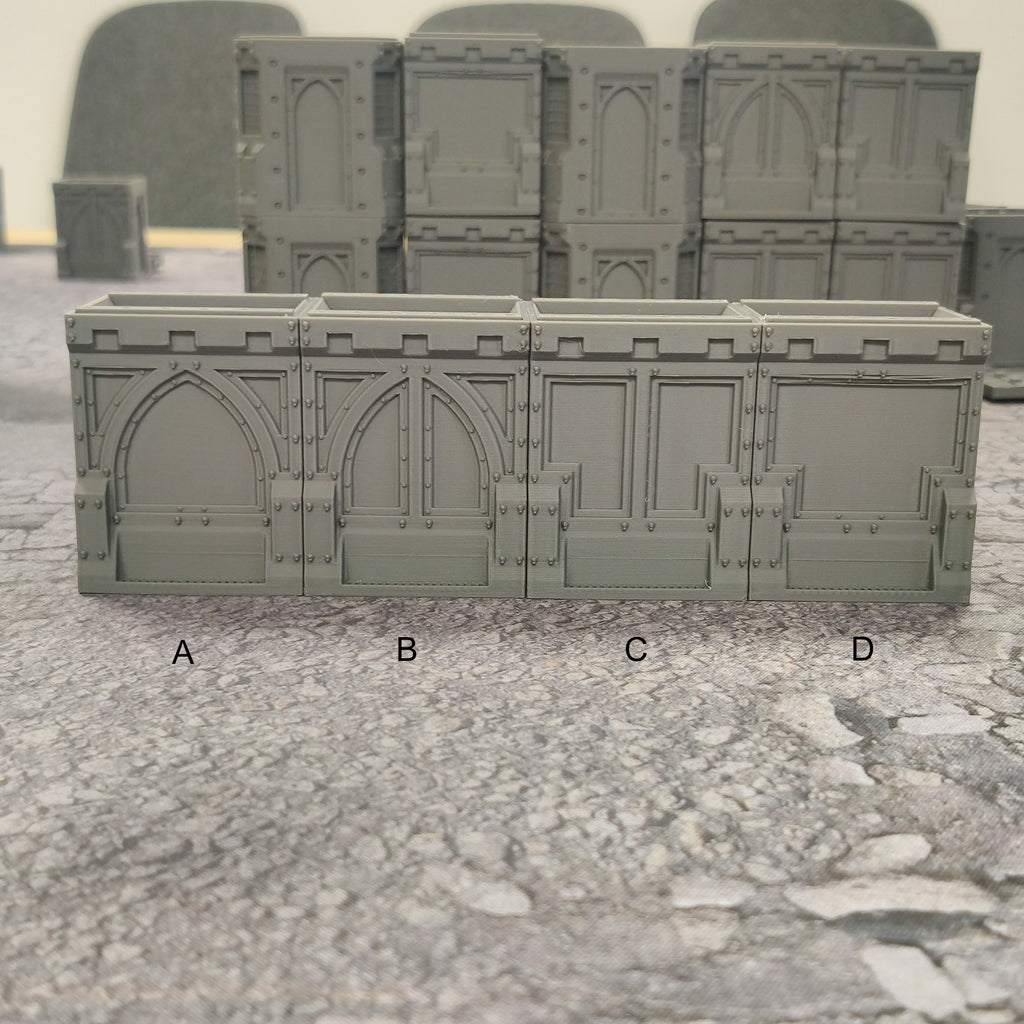 Risor District - 4x Mortalis Walls / Columns