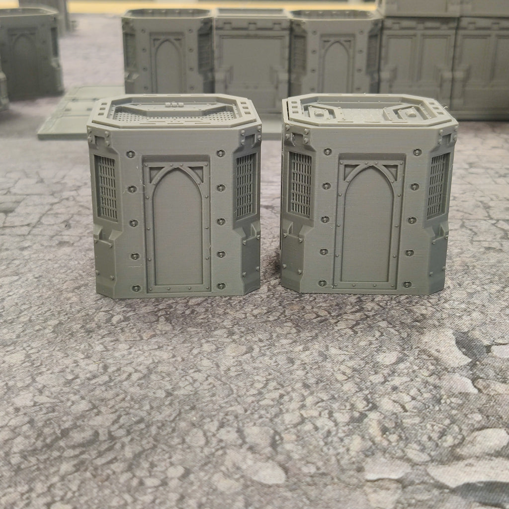 Risor District - 4x Mortalis Walls / Columns