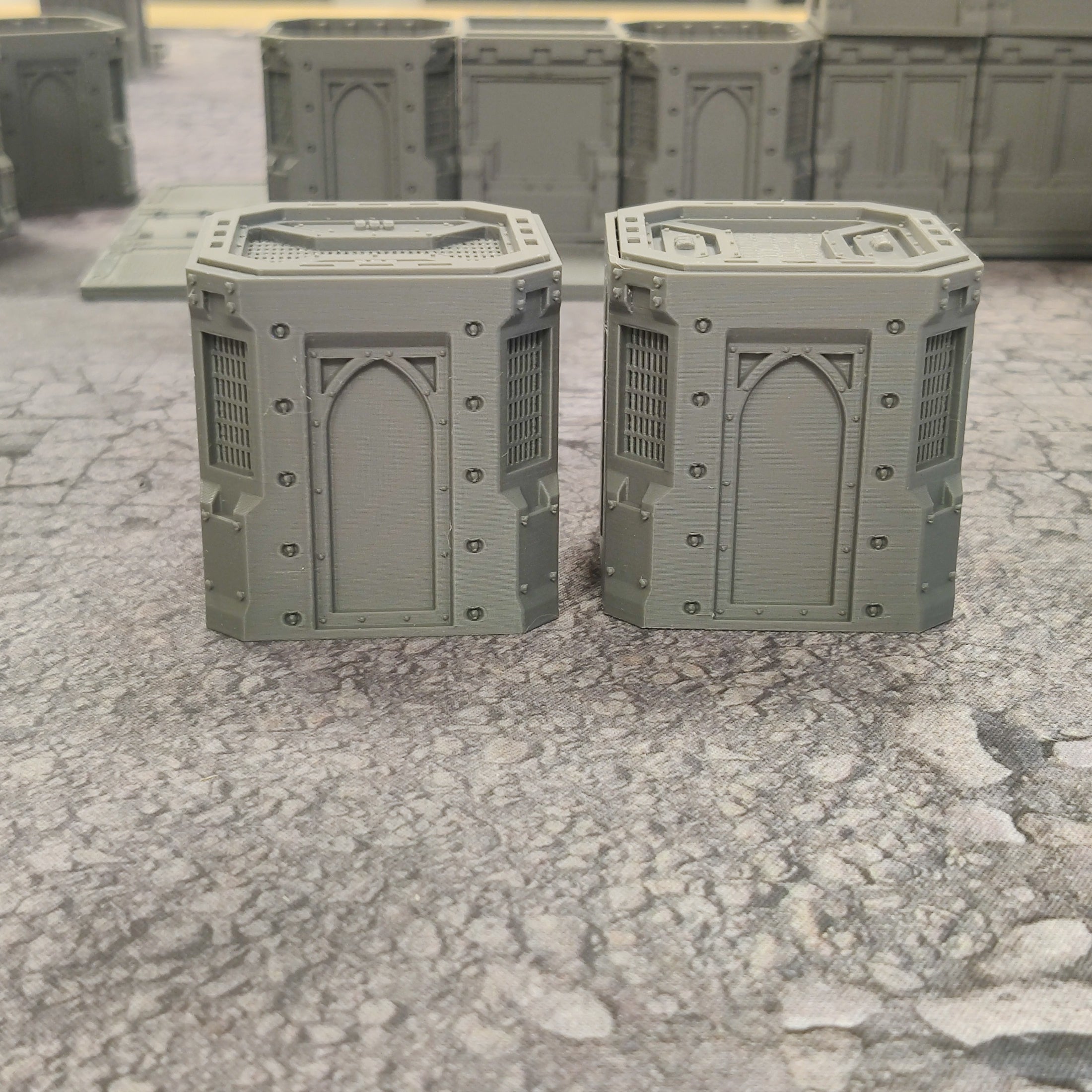 Risor District - 4x Mortalis Walls / Columns