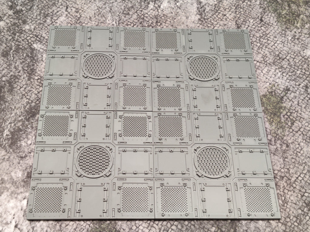Image of the set of Risor District - 4x Mortalis Tiles - by Seaside Crow