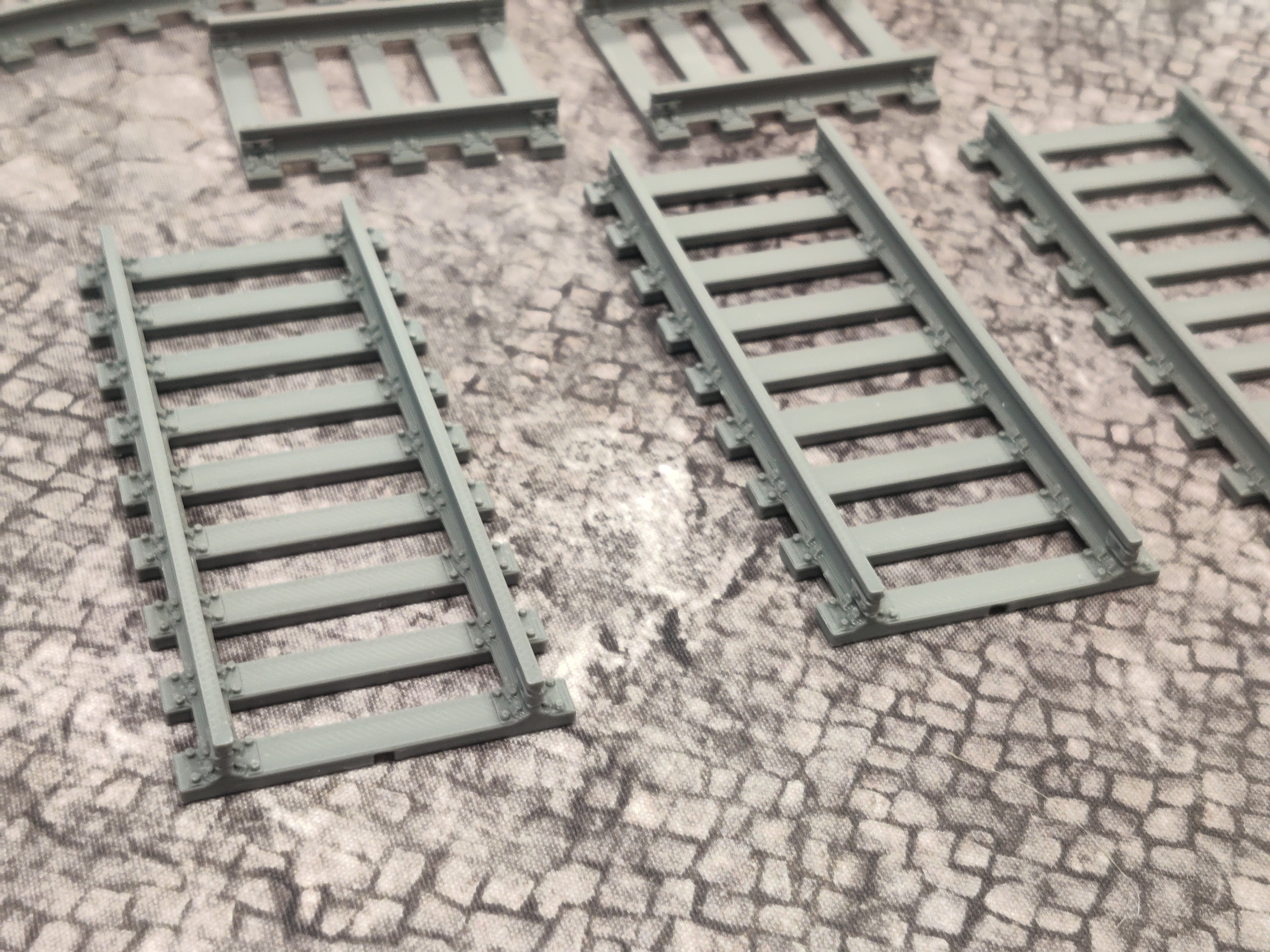 Image of the set of Stack City - Grimdark Train - by Seaside Crow