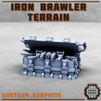 A trap with weapons pointing out of a box.