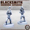 Image of the set of Stack City - Blacksmith - by Seaside Crow