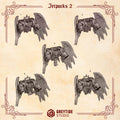 Crimson Lords - 5x Winged Jump Packs
