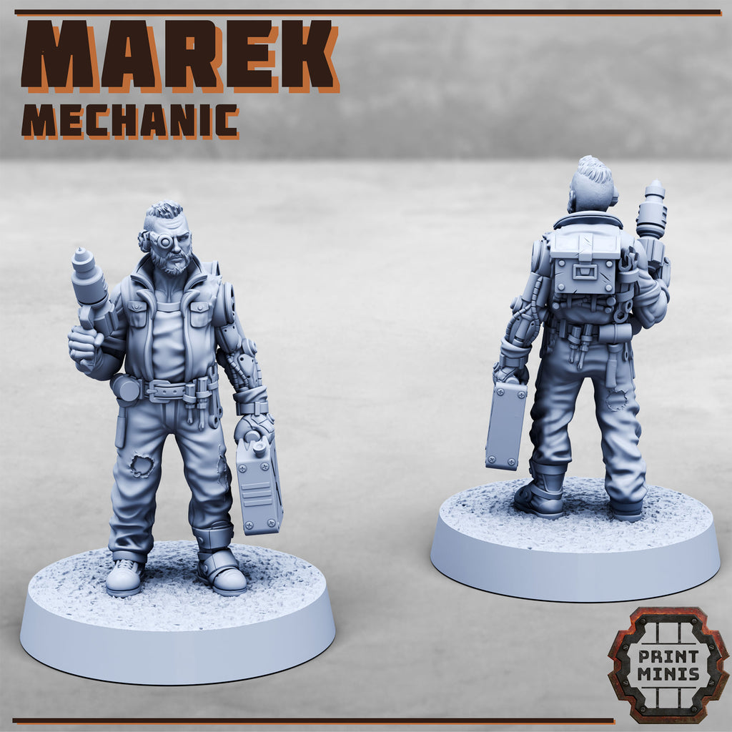 Stack City - Marek the Mechanic