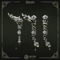 Image of the set of Eternal Pilgrims - 5x Power Mauls - by Seaside Crow