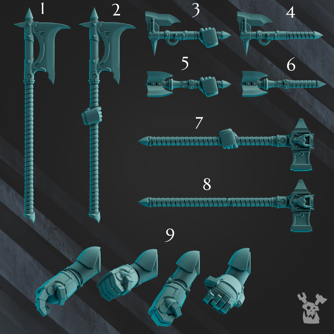 Scylla Legion - 5x Scylla Melee Weapons