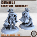 Image of the set of Stack City - Creature Merchant - by Seaside Crow