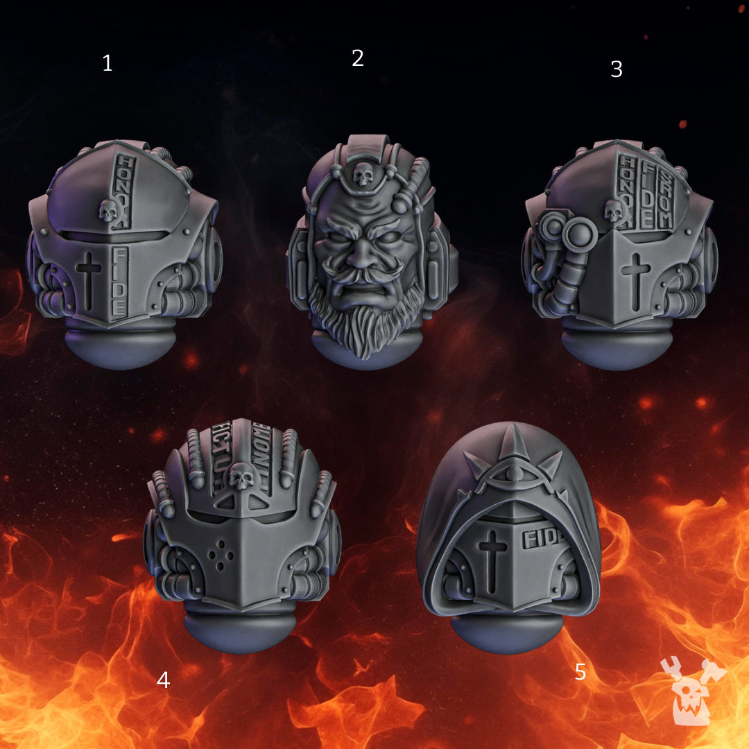 Aeternum Wardens - 5x Helmets