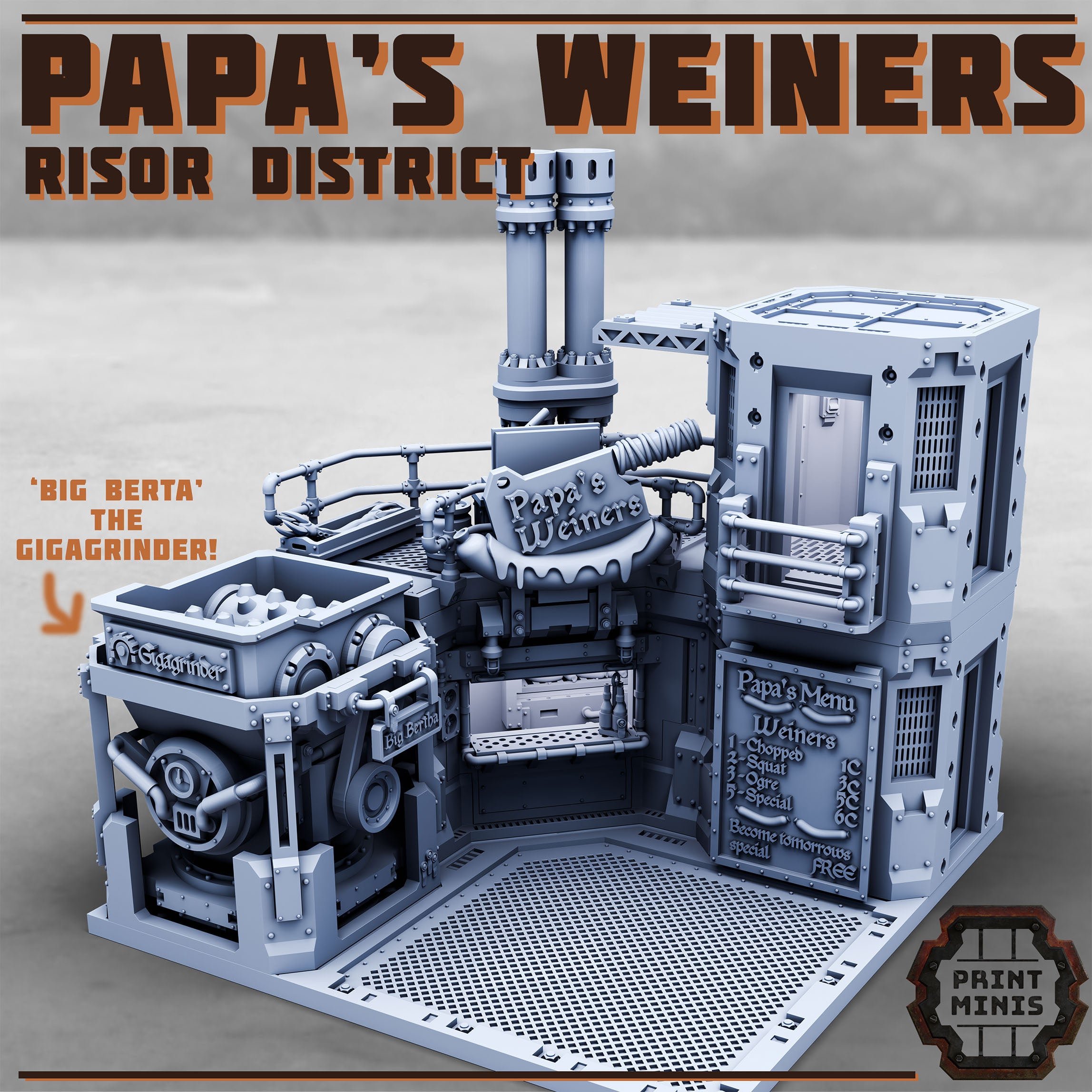 Risor District - Papa's Weiners