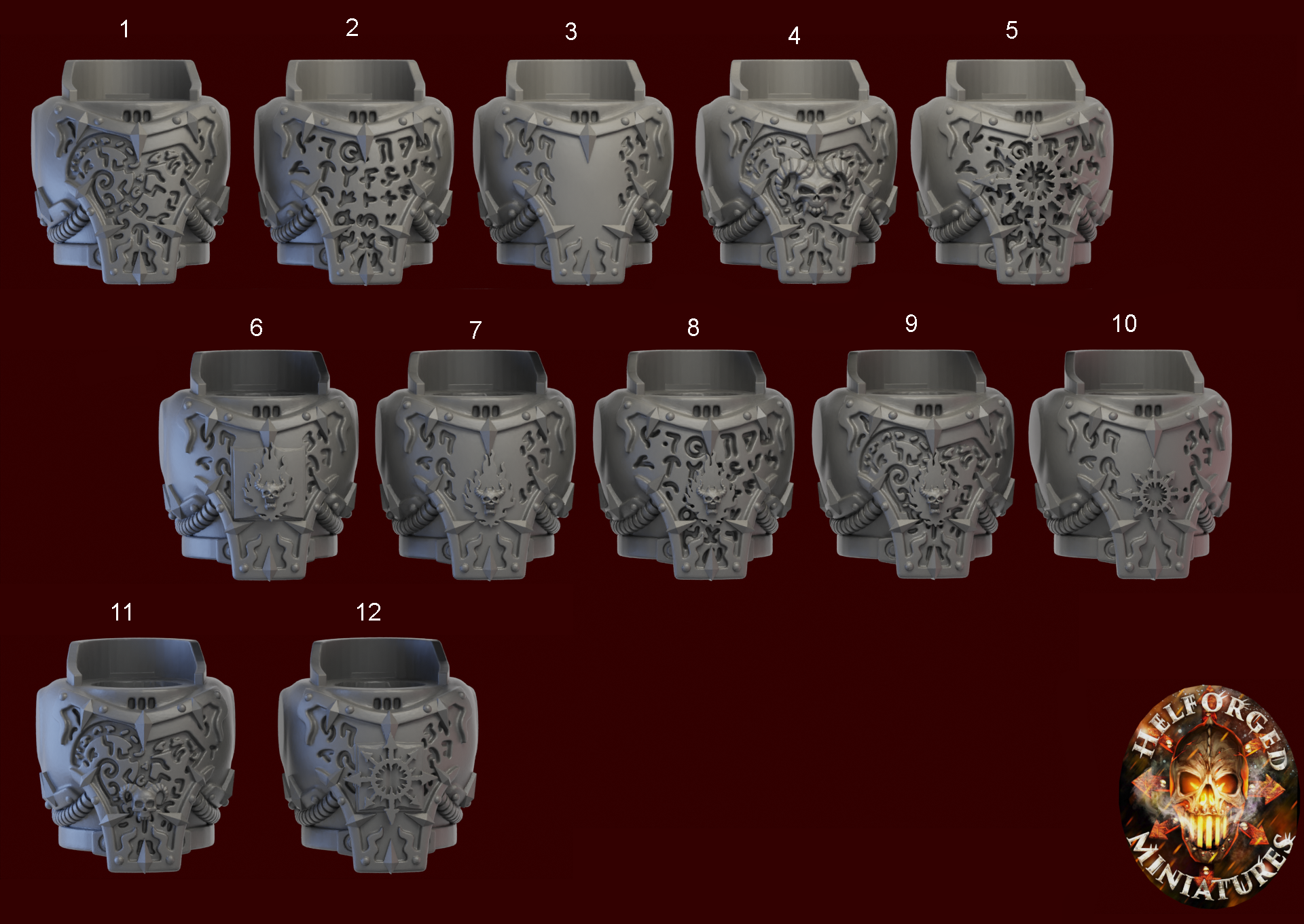 Prophets of Ruin - 5x Torsos